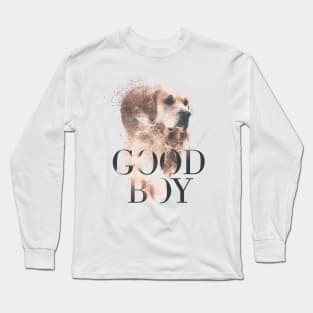 Good Boy Golden Retriever Long Sleeve T-Shirt